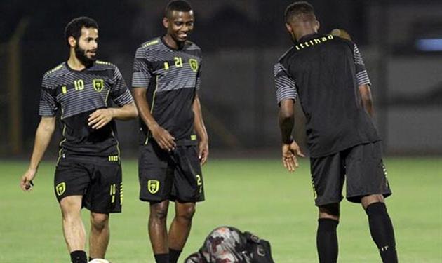 جانب من تدريبات فريق الاتحاد جانب من تدريبات فريق الاتحاد